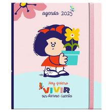 Cargar imagen en el visor de la galería, AGENDA MAFALDA ESPIRAL SEMANAL 2025 (AG-37-25)
