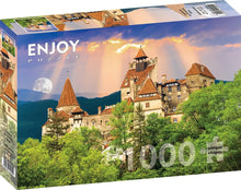 Cargar imagen en el visor de la galería, ROMPECABEZAS DRACULA'S CASTLE AND MOON 1000 PCS (ENJOY-1050)
