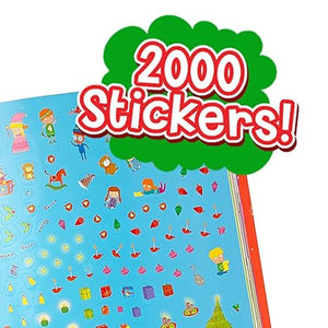 TOTALLY AWESOME 2000 STICKERS CHRISTMAS ACTIVITY BOOK