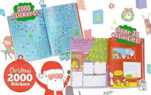 TOTALLY AWESOME 2000 STICKERS CHRISTMAS ACTIVITY BOOK