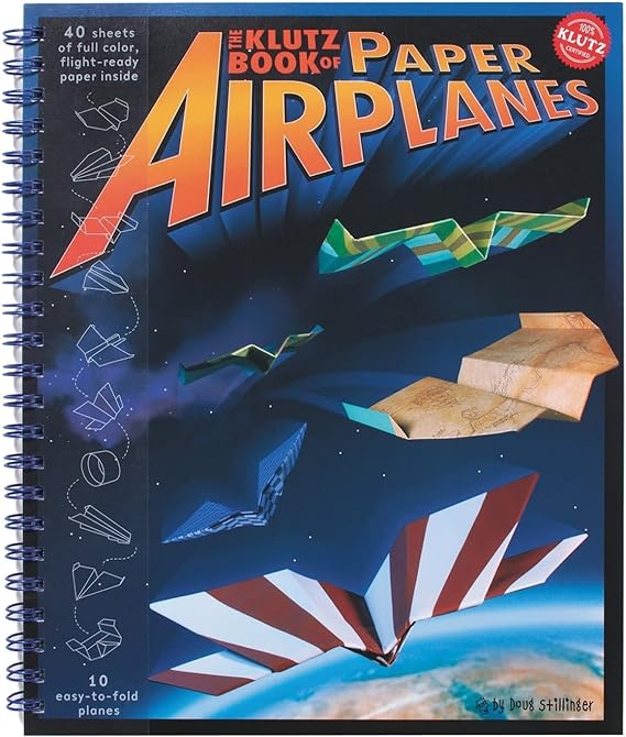KLUTZ BOOK OF PAPER AIRPLANES