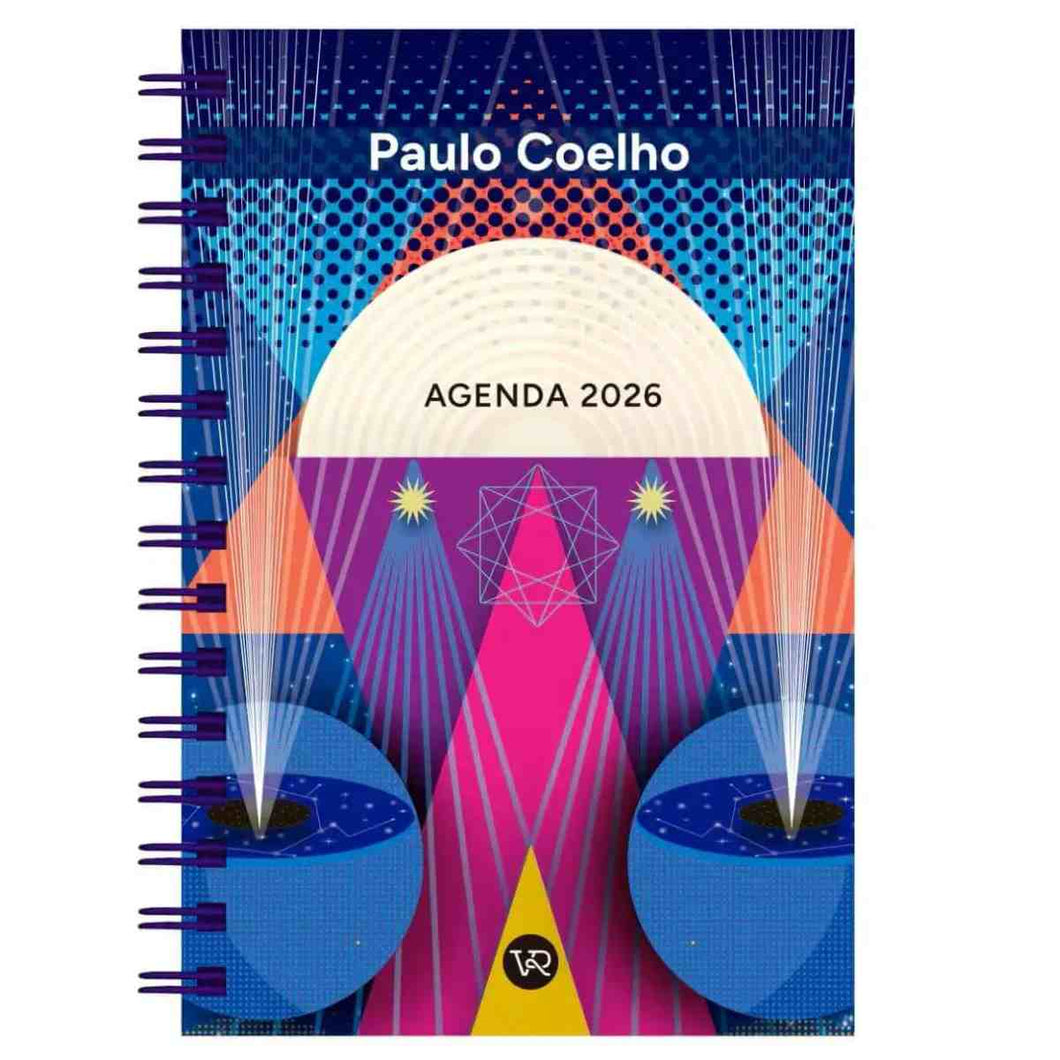 AGENDA 2026  PAULO COELHO  ANILLADA BUSQUEDAS CYAN