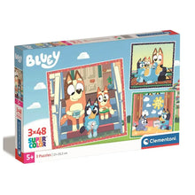 Cargar imagen en el visor de la galería, ROMPECABEZAS BLUEY 3 X 48 PCS (25308)
