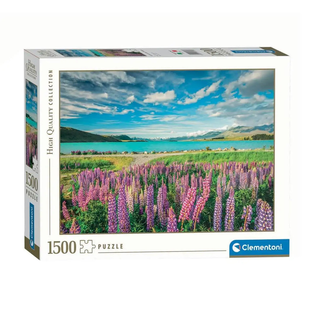 LUPINS AT LAKE TEKAPO 1500 PCS (31728)
