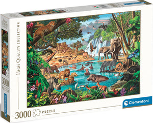 AFRICAN WATERHOLE 3000 PCS (33551)