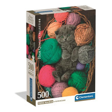 Cargar imagen en el visor de la galería, ROMPECABEZAS FLUFFY KITTEN COMPACT 500 PCS (35617)
