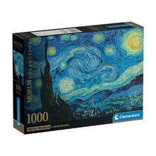 Cargar imagen en el visor de la galería, VAN GOGH STARRY NIGHT COMPACT 1000 PCS (37065)
