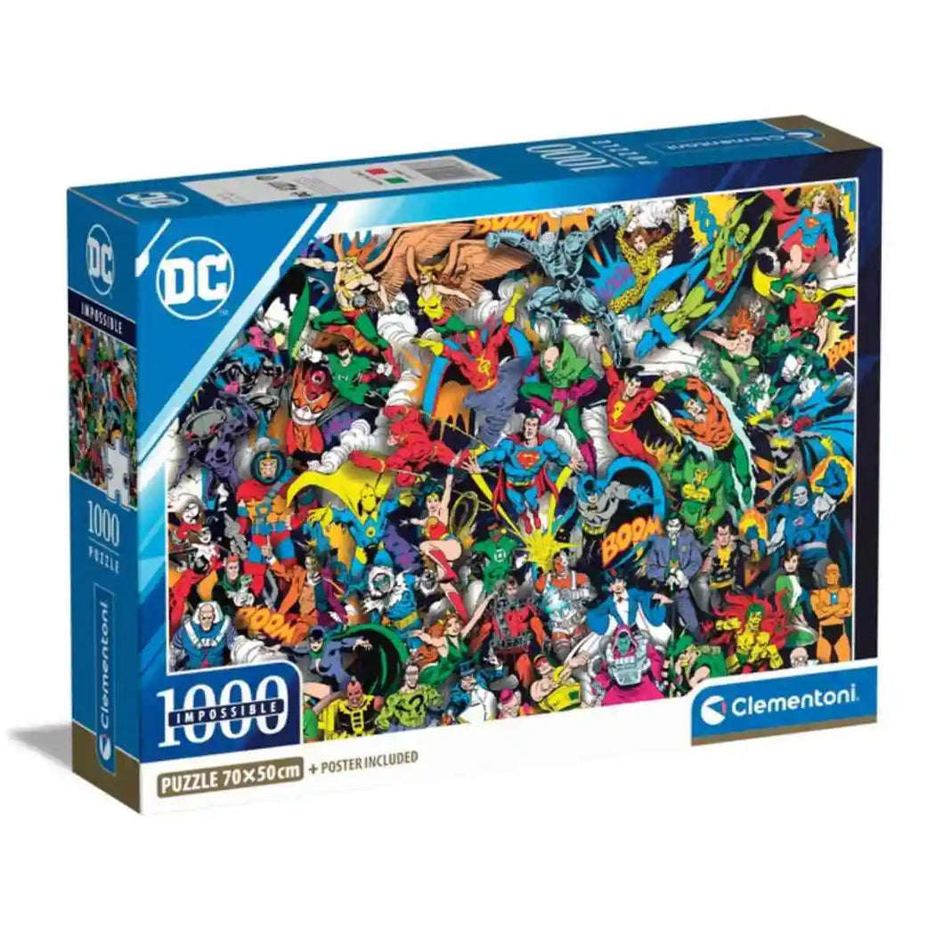 IMPOSSIBLE DC COMICS COMPACT 1000 PCS (39863)