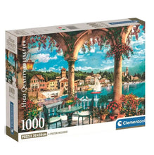 Cargar imagen en el visor de la galería, BALCONY VIEW OF LAKE COMO COMPACT 1000 PCS (39930)
