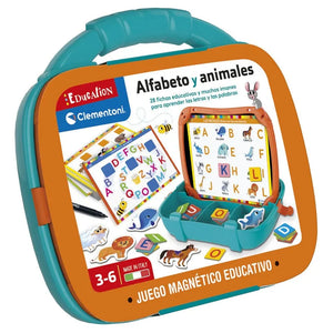 MALETIN MAGNETICO ALFABETO Y ANIMALES (55492)