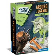 Cargar imagen en el visor de la galería, TRICERATOPS FOSFORESCENTE ARQUEOJUGANDO (55538)
