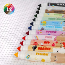 Cargar imagen en el visor de la galería, SET DE 12 ROTULADORES TEDDY FRIENDS (TDM0001)
