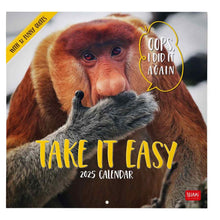 Cargar imagen en el visor de la galería, CALENDARIO DE PARED TAKE IT EASY 2025 (CAL250012)
