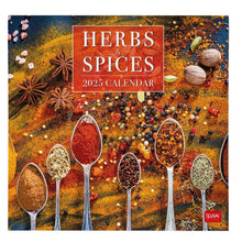 Cargar imagen en el visor de la galería, CALENDARIO DE PARED HERBS AND SPICES 2025 (CAL250014)
