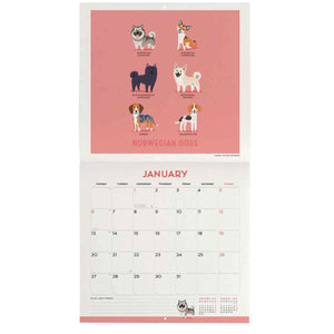 CALENDARIO DE PARED DOGS OF THE WORLD 2025 (CAL250037)