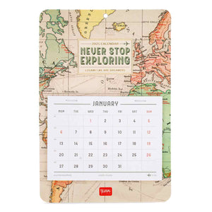 CALENDARIO DE PARED 13 MESES TRAVEL 2025 (CALKC250001)