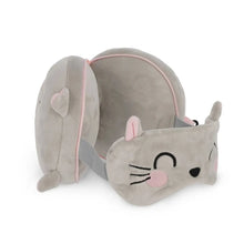 Cargar imagen en el visor de la galería, ALMOHADA DE VIAJE MY TRAVEL BUDDY TEDDY KITTY (CTP0005)
