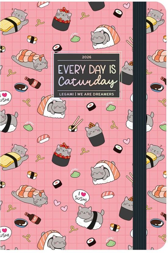 AGENDA 2026  SEMANAL 12M MEDIANA PHOTO 2026 SUSHI CAT