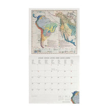 Cargar imagen en el visor de la galería, CALENDARIO 2026 DE PARED VINTAGE MAPS
