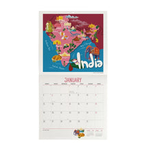 Cargar imagen en el visor de la galería, CALENDARIO 2026 DE PARED LETS TRAVEL THE WORLD
