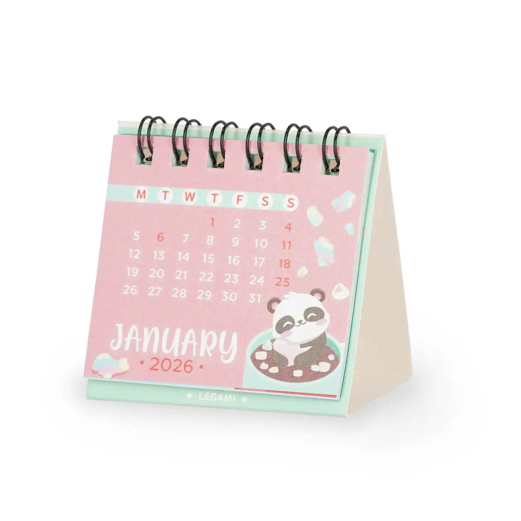 MICRO CALENDARIO 2026 CUTE ANIMALS