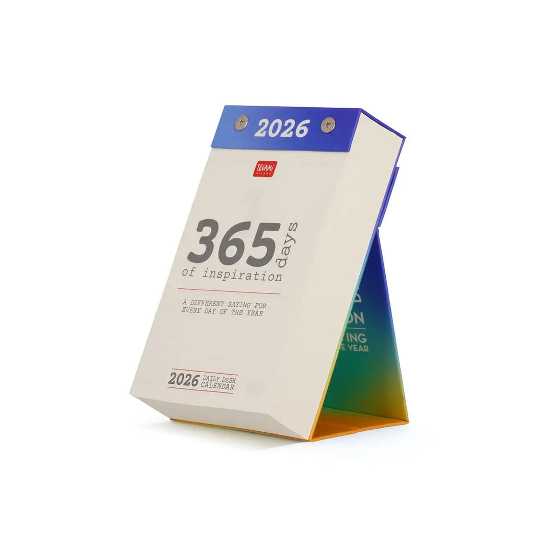 CALENDARIO 2026  DE ESCRITORIO DIARIO