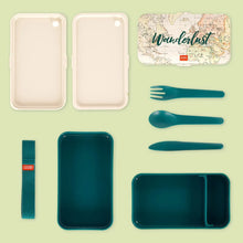 Cargar imagen en el visor de la galería, RECIPIENTE PARA ALMUERZO LUNCH BOX TRAVEL STICKERS (LBD0005)
