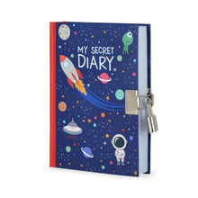 Cargar imagen en el visor de la galería, DIARIO SECRETO CON CANDADO MY SECRET DIARY SPACE (DIA0016)
