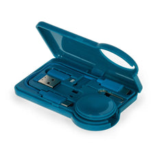 Cargar imagen en el visor de la galería, CABLE Y ADAPTADORES DE VIAJE TRAVEL KIT PETROL (TRAK0001)
