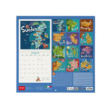 Cargar imagen en el visor de la galería, CALENDARIO DE PARED LETS TRAVEL AROUND THE WORLD 2027 (CAL270049)
