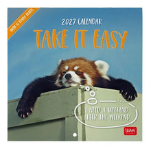 Cargar imagen en el visor de la galería, CALENDARIO DE PARED TAKE IT EASY 2027 (CAL270090)
