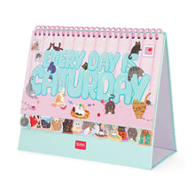 Cargar imagen en el visor de la galería, CALENDARIO DE ESCRITORIO CON STICKERS KITTY 2027 (CALWS27001)
