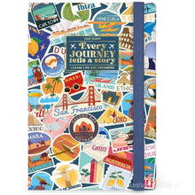Cargar imagen en el visor de la galería, AGENDA SEMANAL 12M MEDIANA PHOTO TRAVEL STICKERS 2027 (AG2712131)
