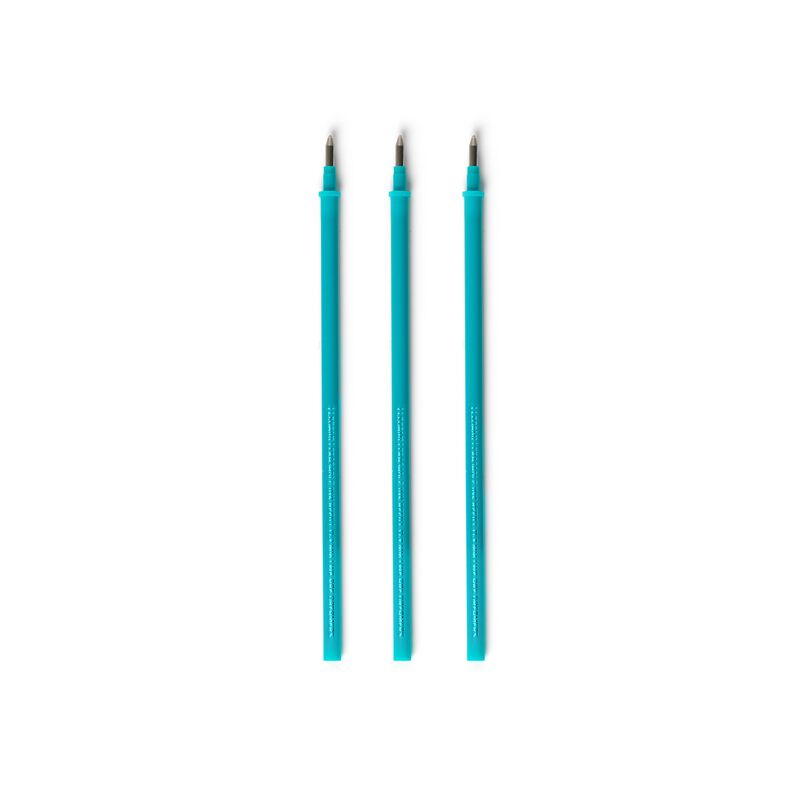 REFILL BORRABLE ERASABLE PEN TURQUOISE PACK 3 PCS (REFEP0010)
