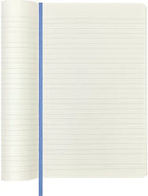 Cargar imagen en el visor de la galería, RULED NOTEBOOK LARGE SOFT COVER HYDRANGEA BLUE
