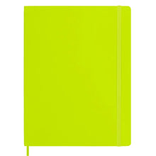 Cargar imagen en el visor de la galería, PLAIN NOTEBOOK EXTRA LARGE SOFT COVER LEMON GREEN
