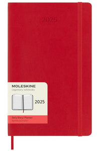 12M DAILY LARGE SCARLET RED SOFT COVER 2025