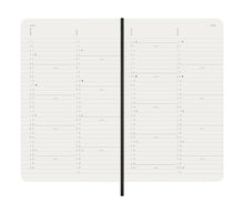 Cargar imagen en el visor de la galería, AGENDA 2026 12M MONTHLY PLANNER LARGE BLACK SOFT COVER
