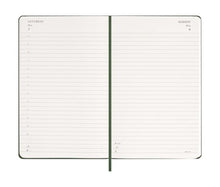 Cargar imagen en el visor de la galería, AGENDA 2026 12M DAILY LARGE MYRTLE GREEN HARD COVER
