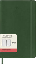 Cargar imagen en el visor de la galería, AGENDA 2026 12M DAILY LARGE MYRTLE GREEN SOFT COVER
