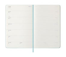 Cargar imagen en el visor de la galería, AGENDA 2026 12M WEEKLY LARGE HARD COVER AQUAMARINE
