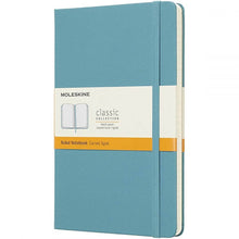Cargar imagen en el visor de la galería, RULED NOTEBOOK LARGE HARD COVER REEF BLUE (QP060B35)
