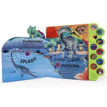 Cargar imagen en el visor de la galería, CRASH STOMP ROAR LISTEN TO DINOSAURS (BB)
