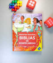 Cargar imagen en el visor de la galería, BIBLIAS DE ROMPECABEZAS HISTORIAS FAVORITAS

