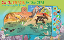 Cargar imagen en el visor de la galería, SWIM SPLASH IN THE SEA (BB)
