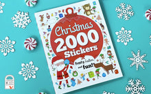 Cargar imagen en el visor de la galería, TOTALLY AWESOME 2000 STICKERS CHRISTMAS ACTIVITY BOOK
