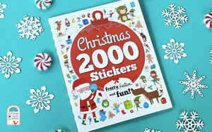 TOTALLY AWESOME 2000 STICKERS CHRISTMAS ACTIVITY BOOK