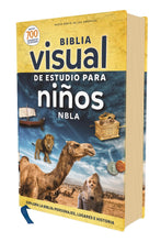 Cargar imagen en el visor de la galería, BIBLIA VISUAL DE ESTUDIO PARA NIÑOS NBLA
