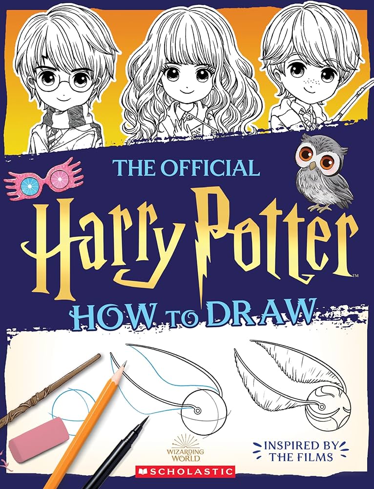 OFFICIAL HARRY POTTER HOW TO DRAW