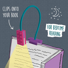 Cargar imagen en el visor de la galería, LAMPARA DE LECTURA BLOCKY BOOK LIGHT PURPLE (46202)
